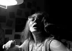performance at Amvrosios Gousgounis's exhibition